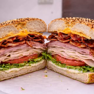 Club Sandwich Bagel